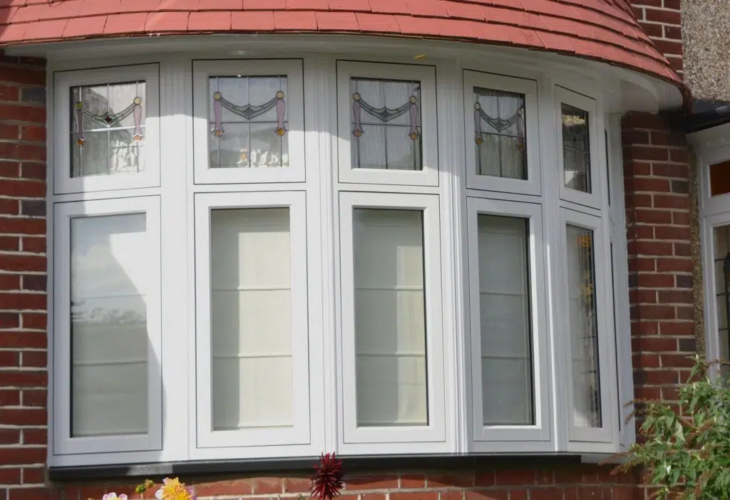 Flush casement window showing frame and glazing details